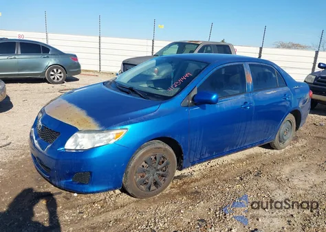 2010 Toyota Corolla Le from USA, damaged, VIN JTDBU4EE8AJ084539